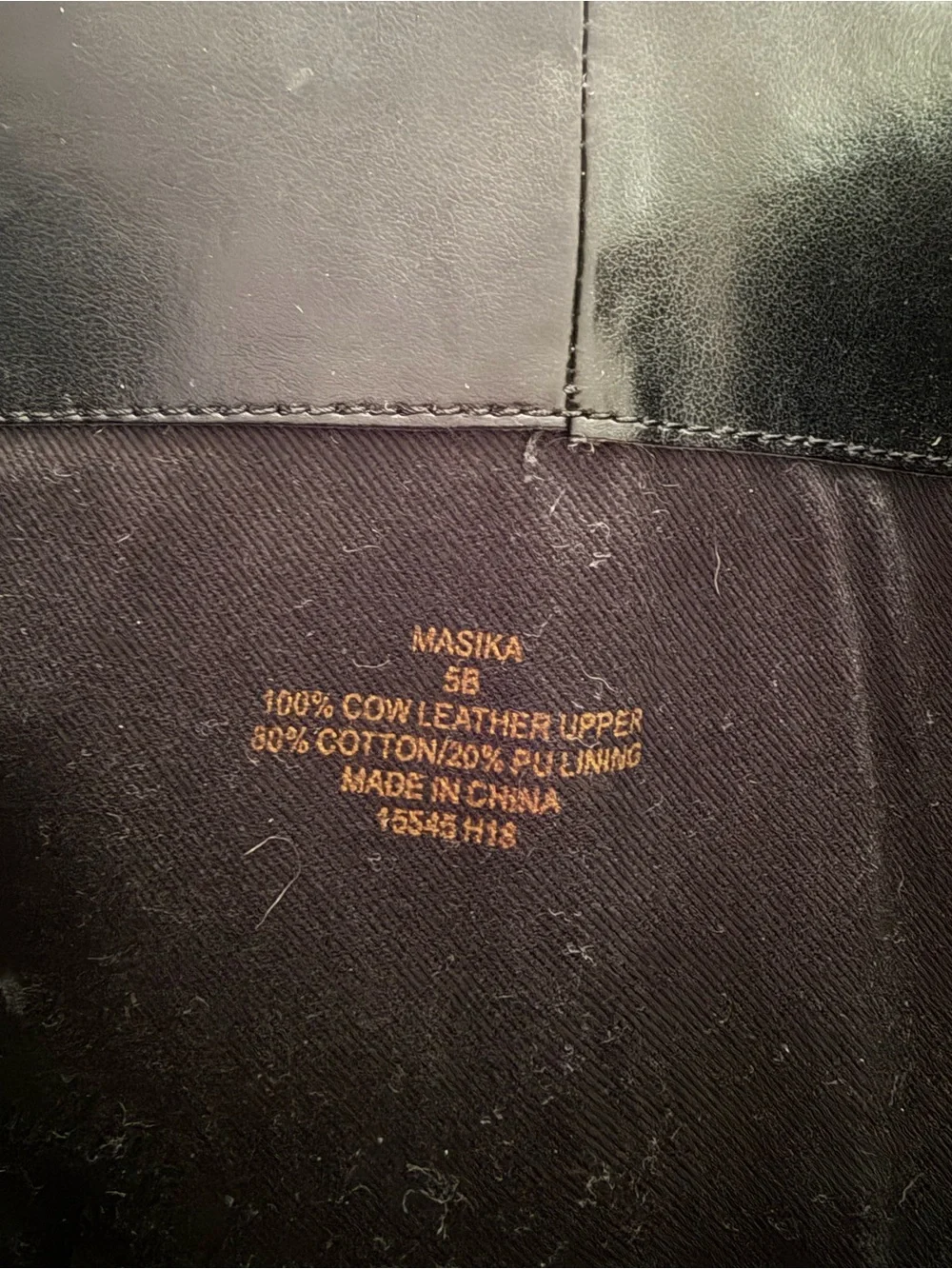 Ralph Lauren Black Leather High Riding Boots